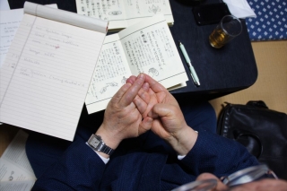 Ichishima Shoshin translating to Monshin